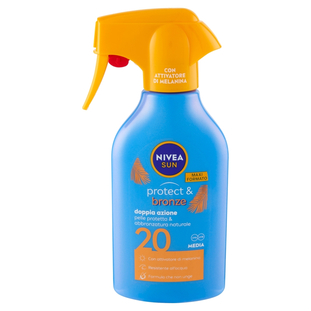 Nivea Sun protect & bronze 20 Media 270 ml